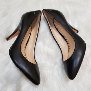 Coach Finley Black heels sz 7